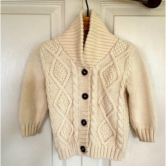 Hanna Andersson Other - Hanna anderssen 18-24m knit grandpa cardigan